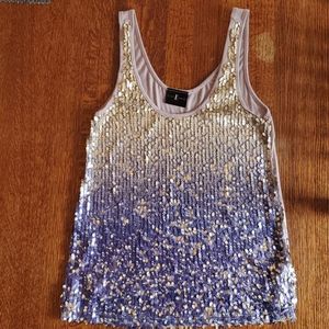 Ombre Sequin Tank